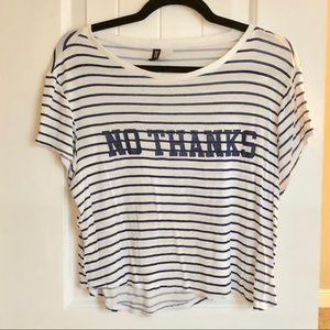 Striped loose t-shirt